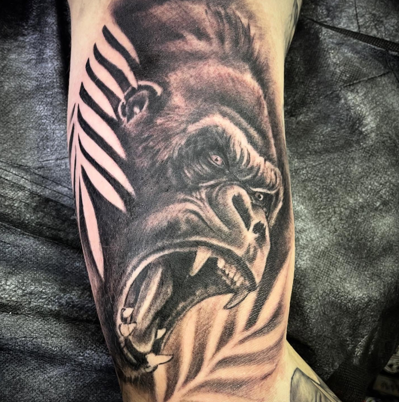 Gorilla tattoo